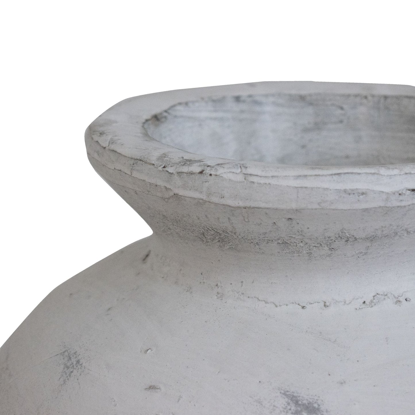 Darcy Antique White Vase - Vases from the Quanta Home collection.