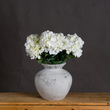 Darcy Antique White Vase - Vases from the Quanta Home collection.