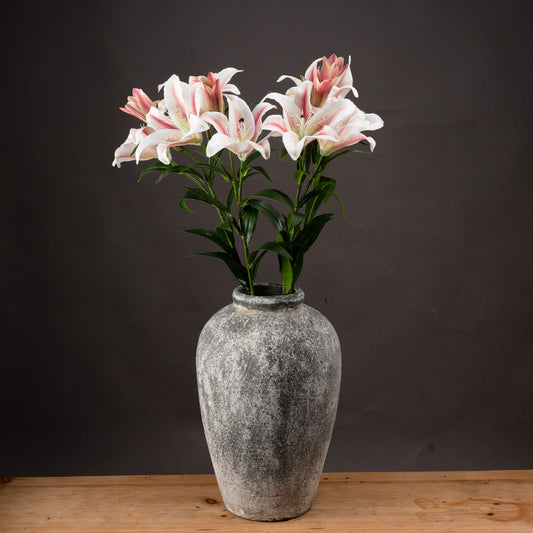 Stargazer Lily - Single Stem Flowers from the Quanta Home collection.