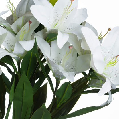 White Lily - Single Stem Flowers from the Quanta Home collection.