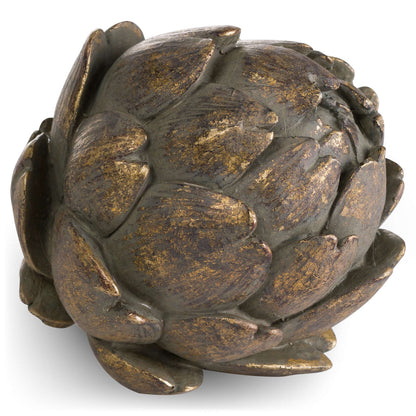 Antique Bronze Large Artichoke - Christmas Room Decorations from the Quanta Home collection.