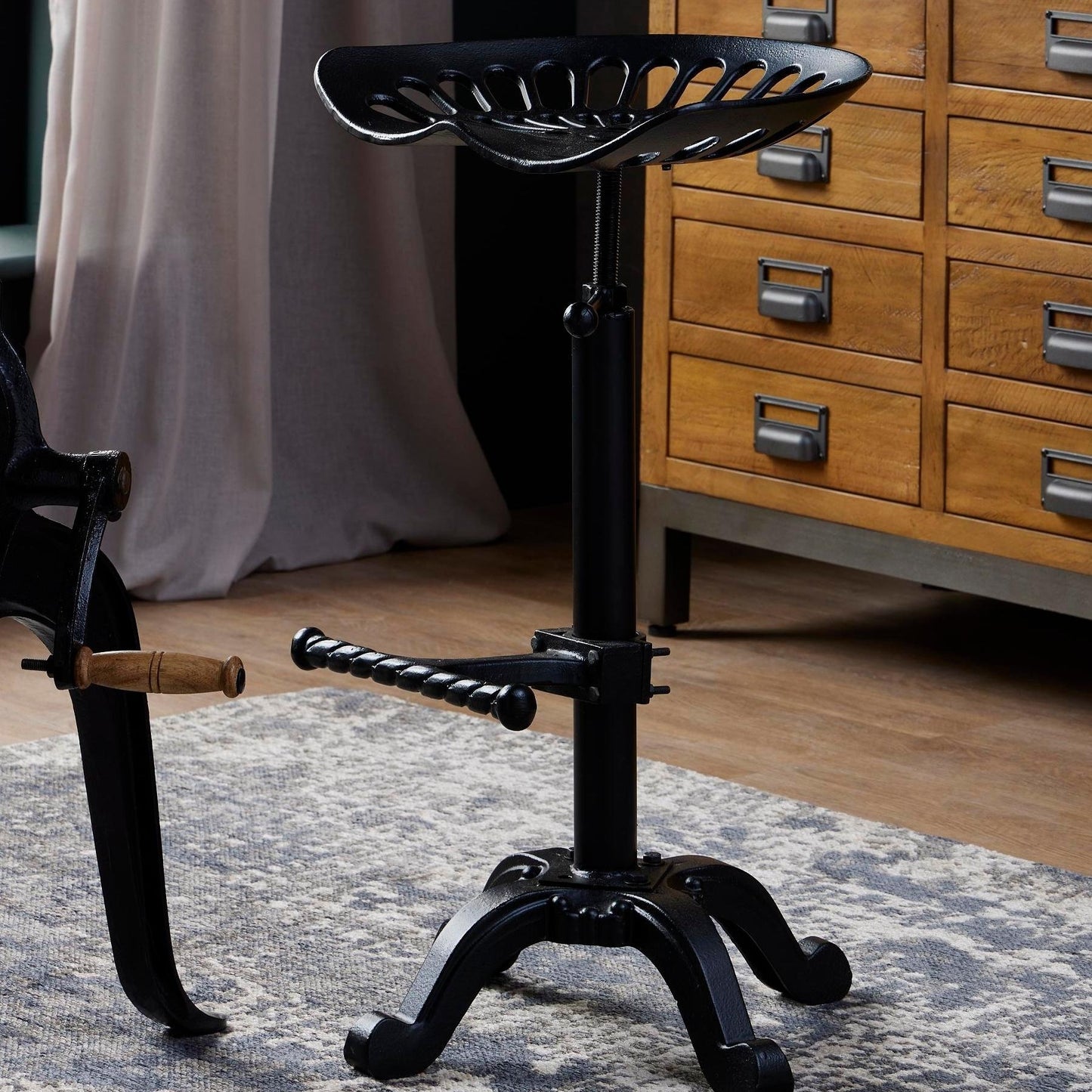 Adjustable Tractor Seat - Occasional Chairs from the Quanta Home collection.