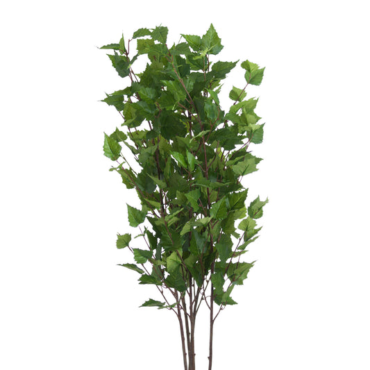 Lifelike green branch spray with vibrant leaves and intricate handcrafted details, perfect for year-round elegant decor.