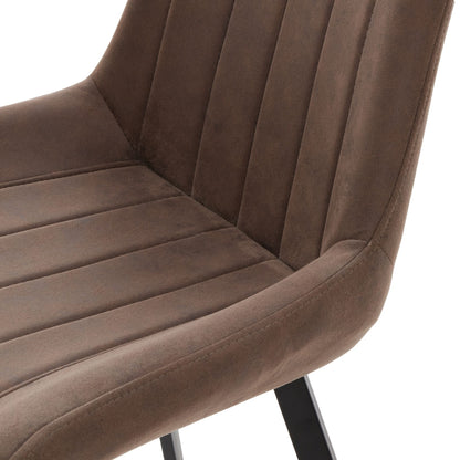 Malmo Coffee Dining Chair - Dining Chairs from the Quanta Home collection.