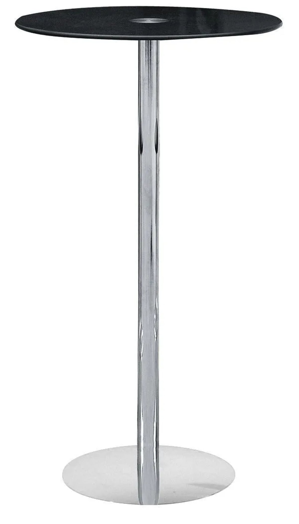 Adair Black Tempered Glass Bar Table