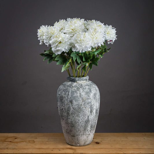 Classic White Peony - Spring Stems from the Quanta Home collection.