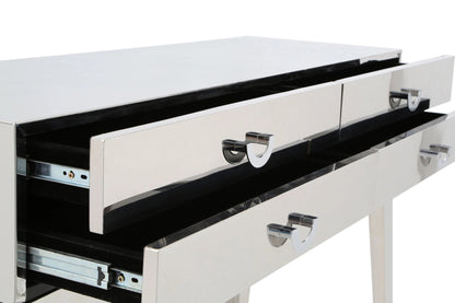 Loxley Stainless Steel 4 Drawers Console Table