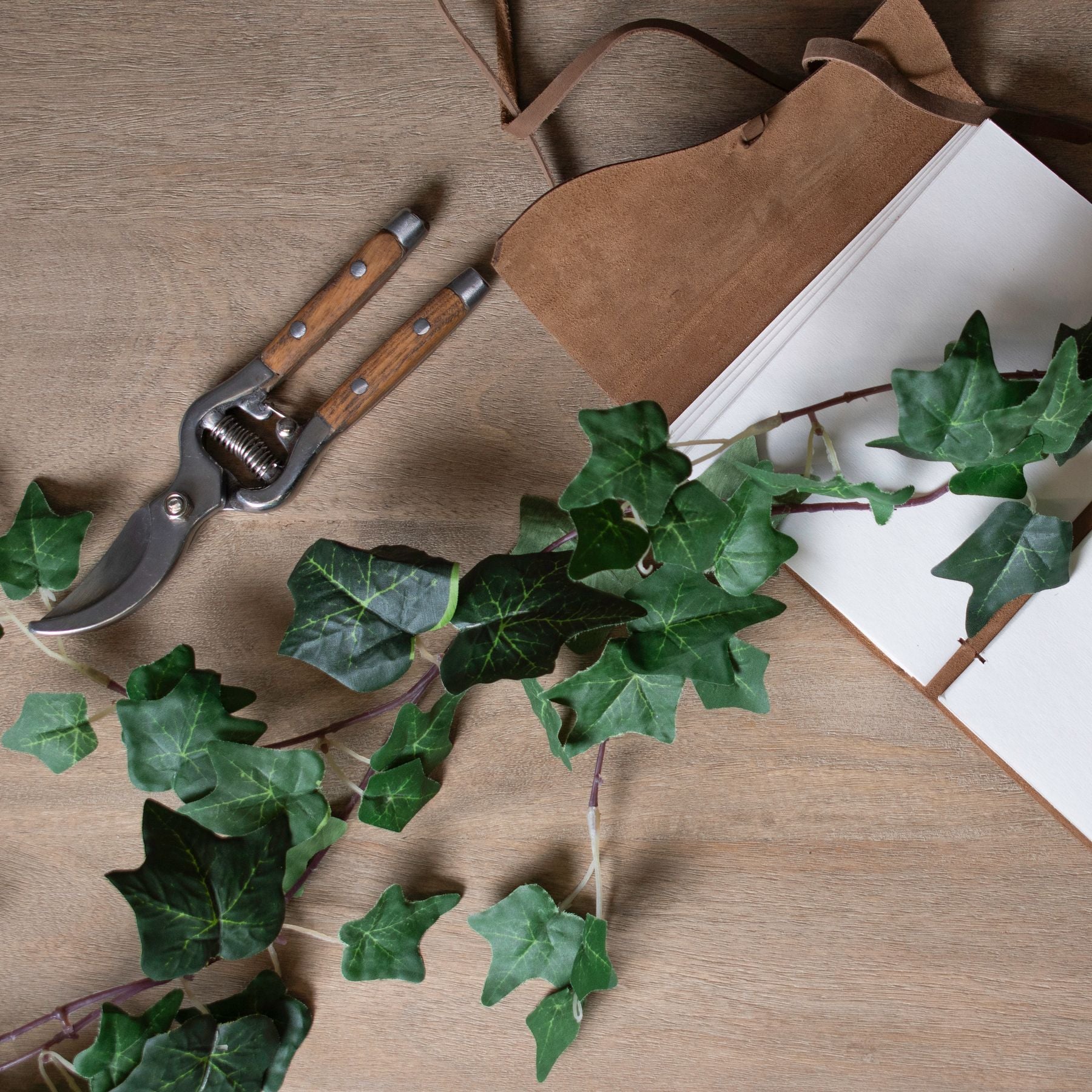 Ivy Garland - Christmas Wreaths & Garlands from the Quanta Home collection.