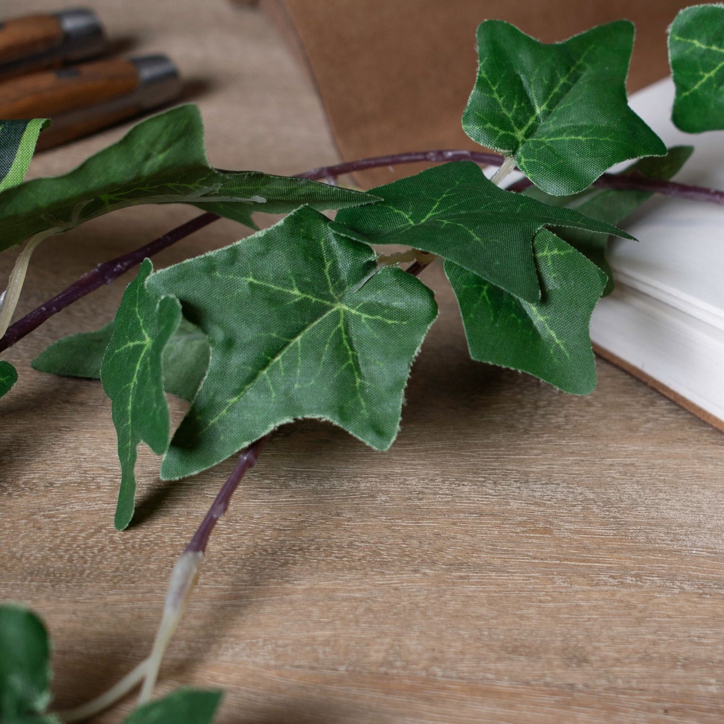 Ivy Garland - Christmas Wreaths & Garlands from the Quanta Home collection.