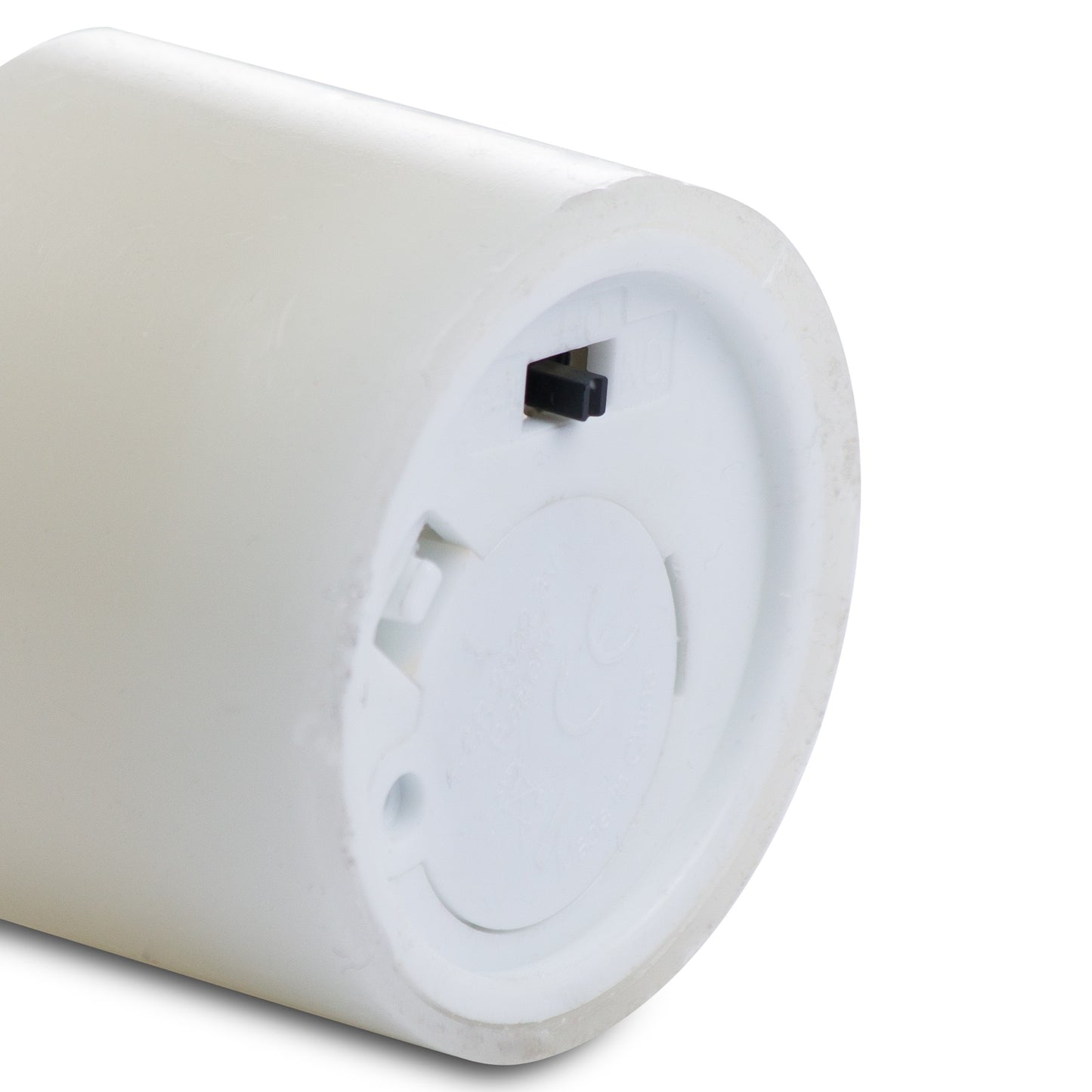 Set of 6 white LED tealight candles with realistic flame effect and smart timer, designed for a cozy, elegant ambiance.