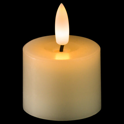 Luxe Collection Set Of 6 Natural Glow Led Tealight Candles - Candles from the Quanta Home collection.