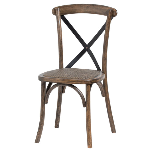 Cross Back Dining Chair - Dining Chairs from the Quanta Home collection.