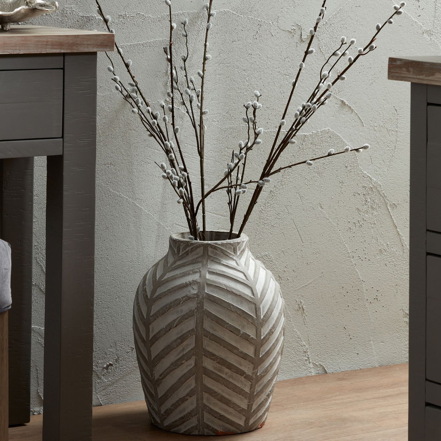 Bloomville Stone Vase - Vases from the Quanta Home collection.