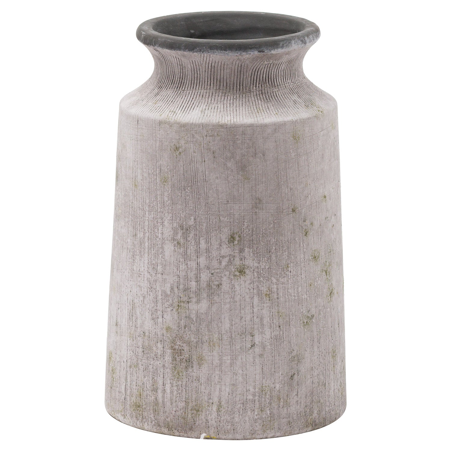 Bloomville Urn Stone Vase - Vases from the Quanta Home collection.