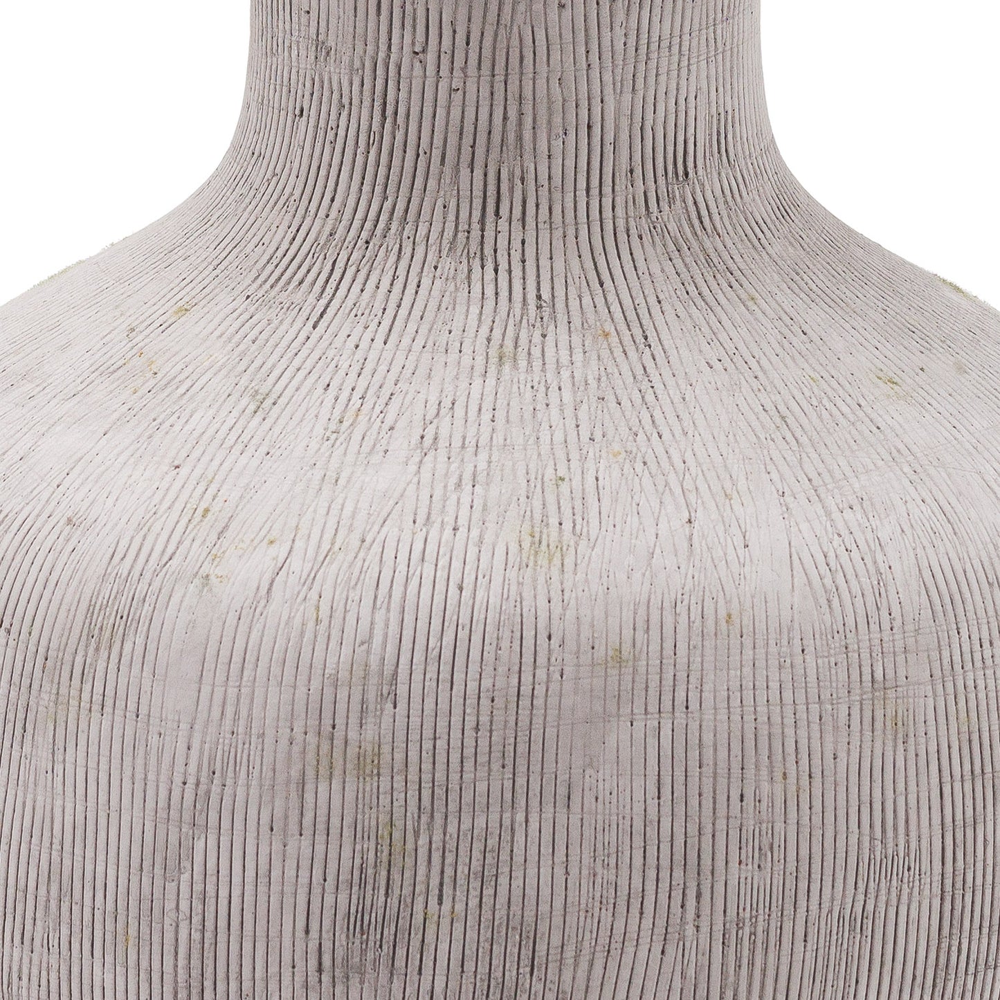 Bloomville Squat Stone Vase - Vases from the Quanta Home collection.