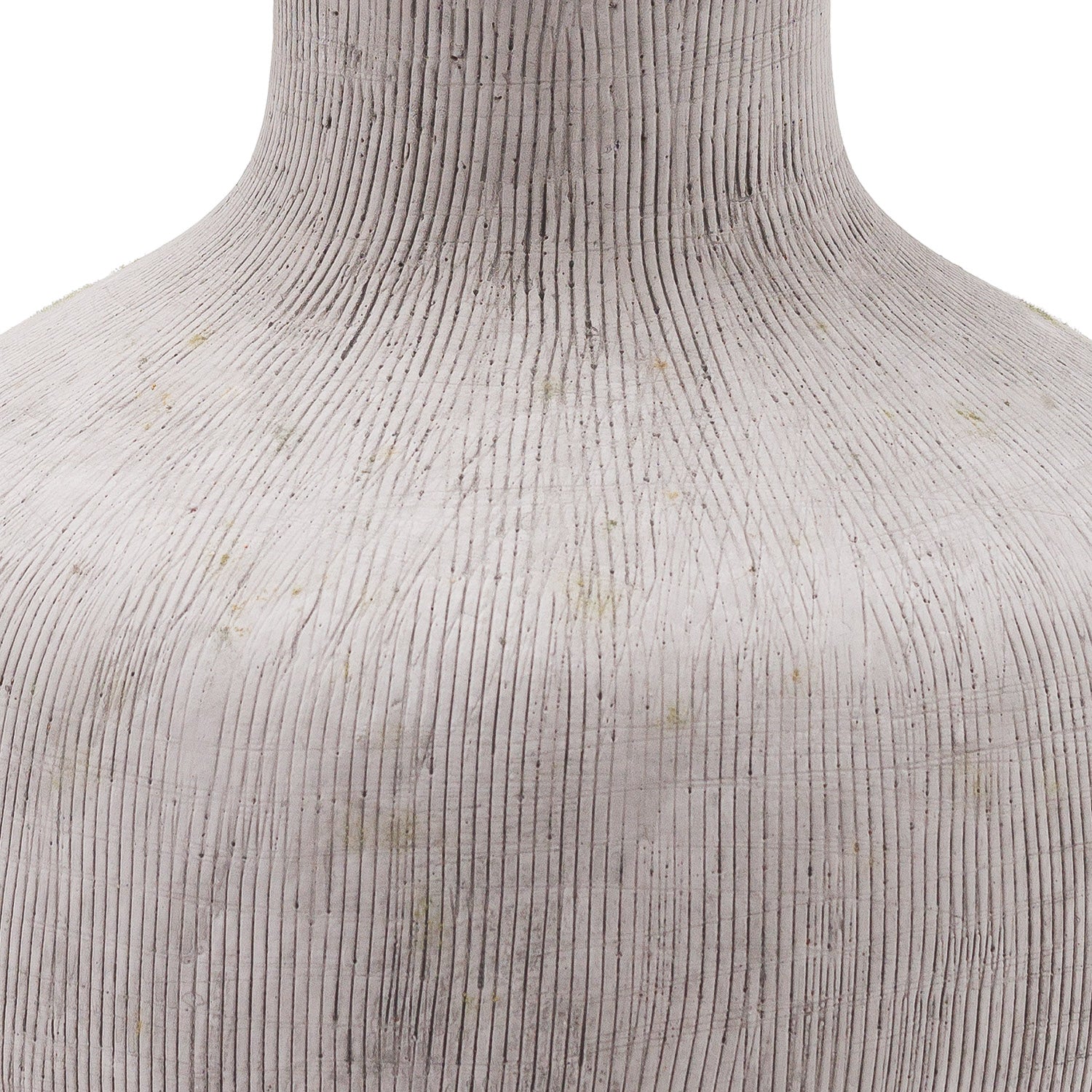 Bloomville Squat Stone Vase - Vases from the Quanta Home collection.