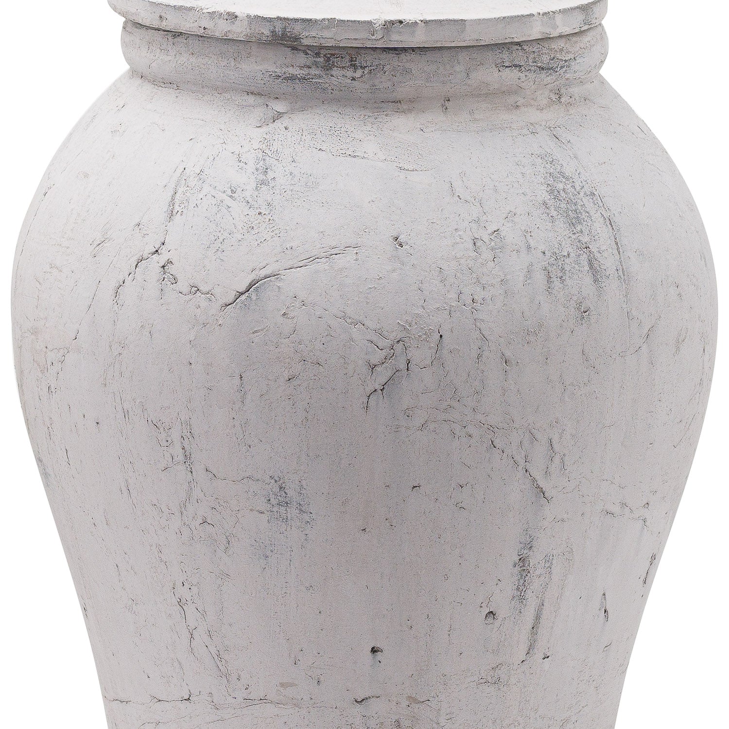Bloomville Large Stone Ginger Jar - Vases from the Quanta Home collection.