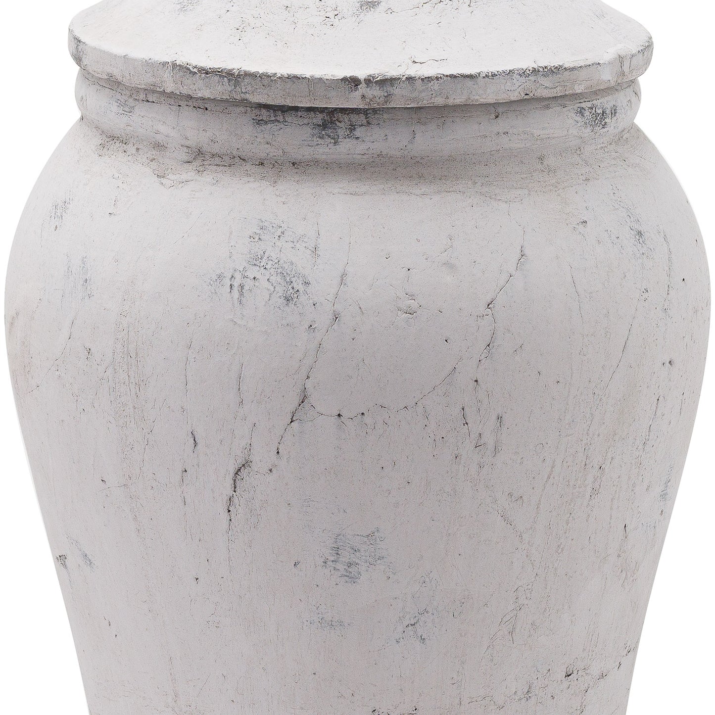 Bloomville Stone Ginger Jar - Christmas Room Decorations from the Quanta Home collection.