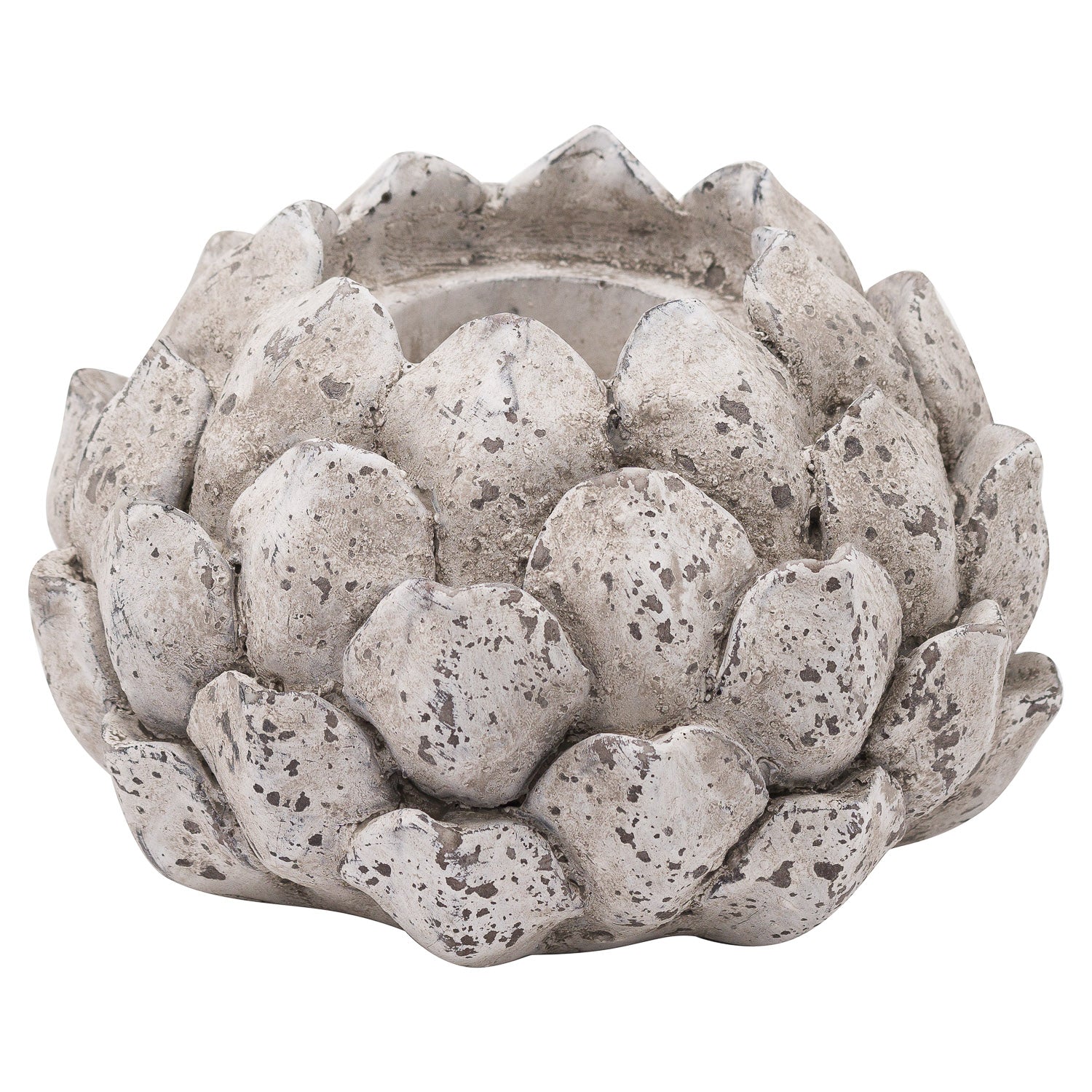 Stone Effect Acorn Tea Light Holder - Christmas Candles & Candle Accessories from the Quanta Home collection.