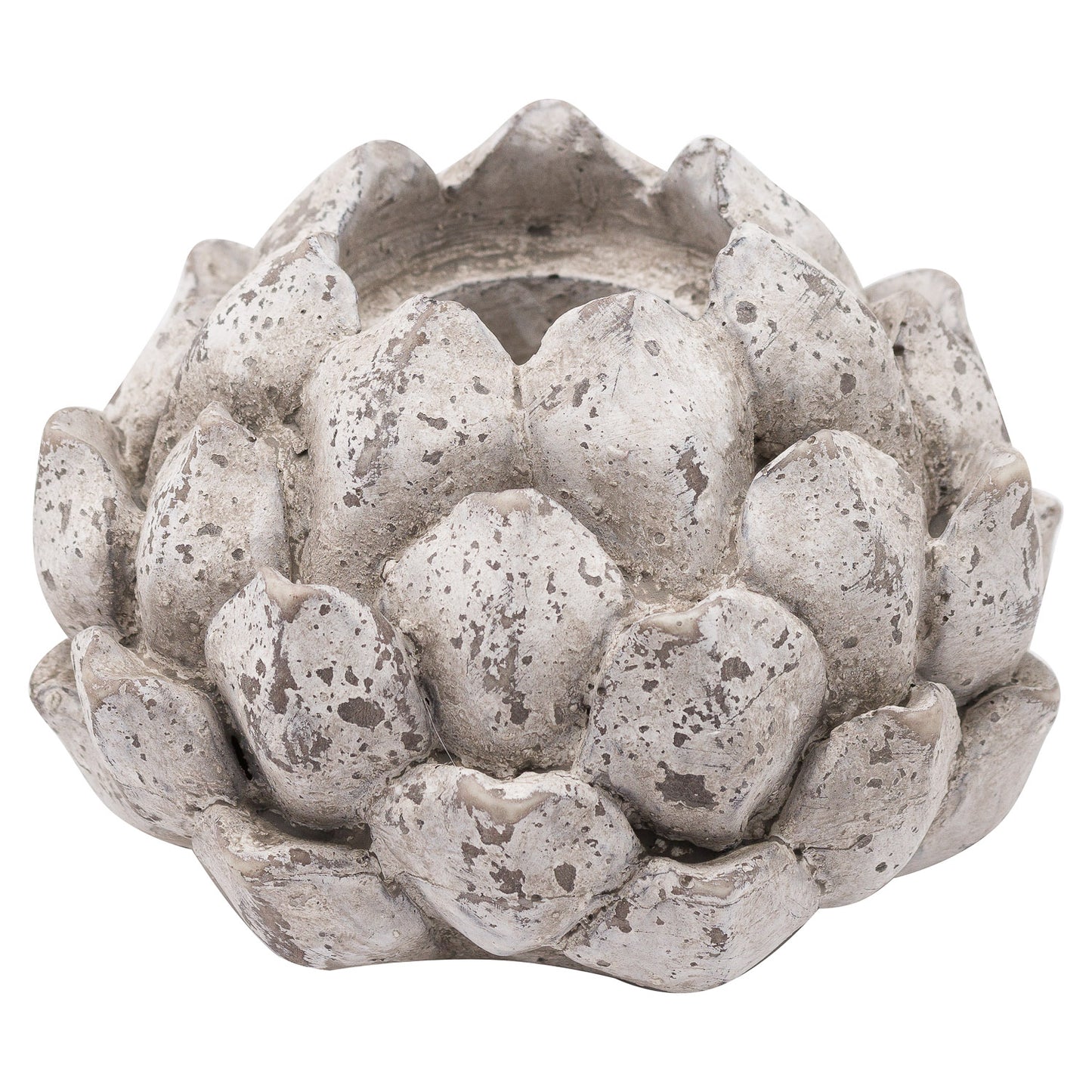 Large Stone Effect Acorn Tea Light Holder - Christmas Candles & Candle Accessories from the Quanta Home collection.