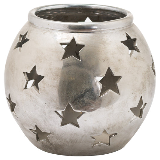 Aspen Star Small Tea Light Lantern - Christmas Candles & Candle Accessories from the Quanta Home collection.