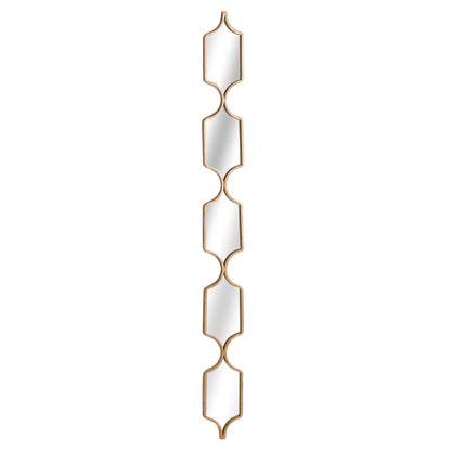 Square Decorative Hanging Collage Mirror In Gold - Wall Mirrors from the Quanta Home collection.