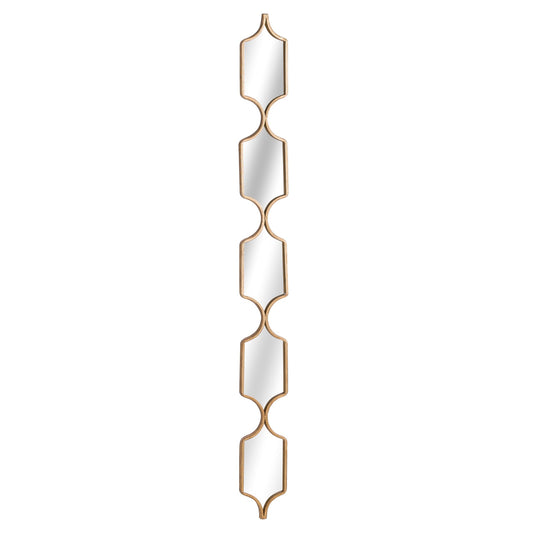 Square Decorative Hanging Collage Mirror In Gold - Wall Mirrors from the Quanta Home collection.