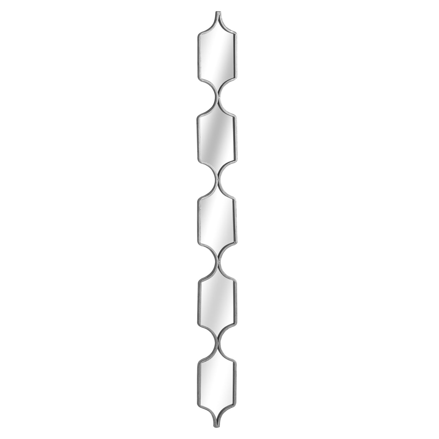 Square Decorative Hanging Collage Mirror In Silver - Wall Mirrors from the Quanta Home collection.
