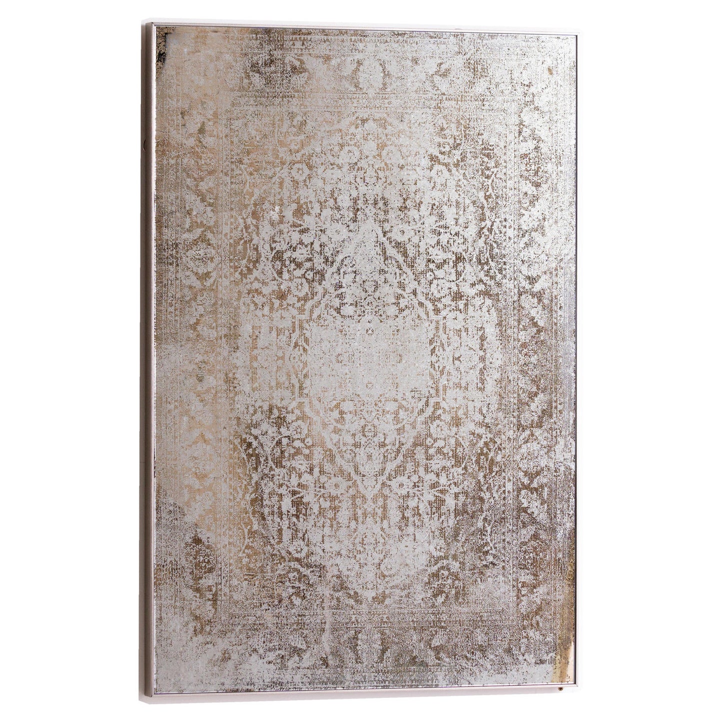 Antique Etched foxed Wall Art Mirror - Wall Mirrors from the Quanta Home collection.