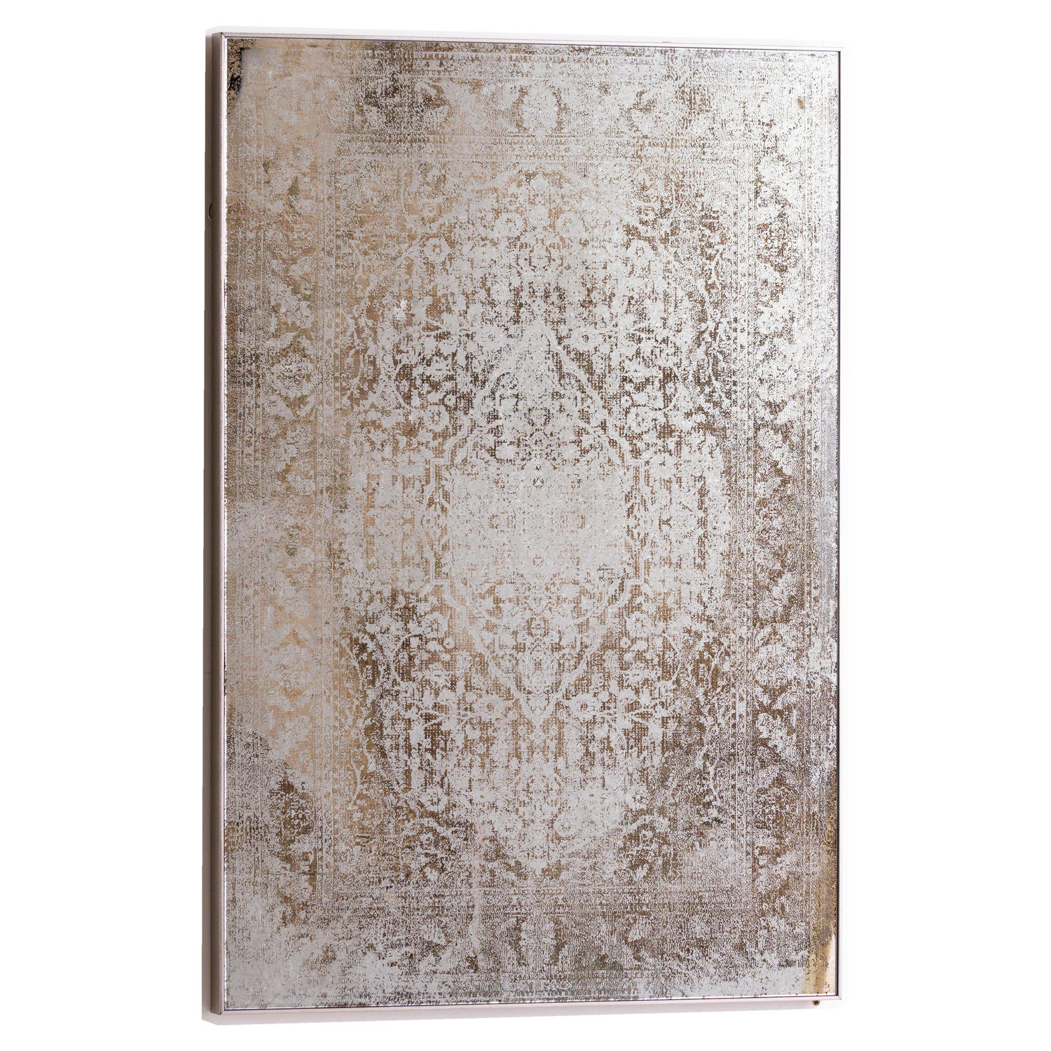 Antique Etched foxed Wall Art Mirror - Wall Mirrors from the Quanta Home collection.