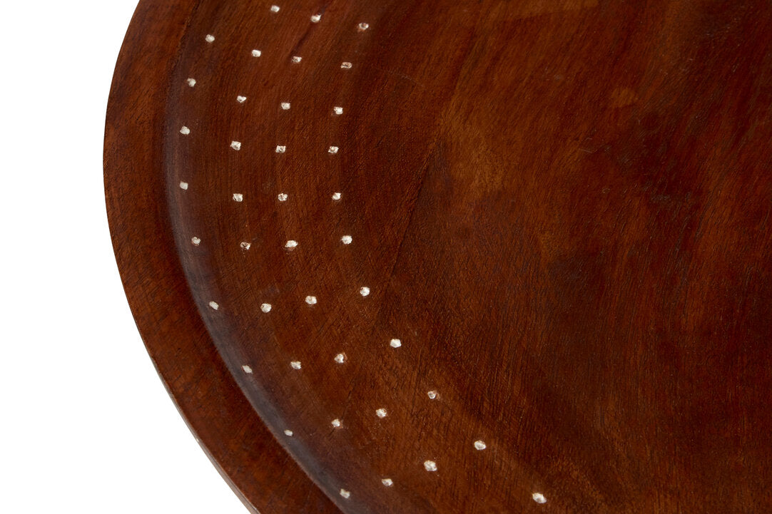 Knight Mango Wood Round Table