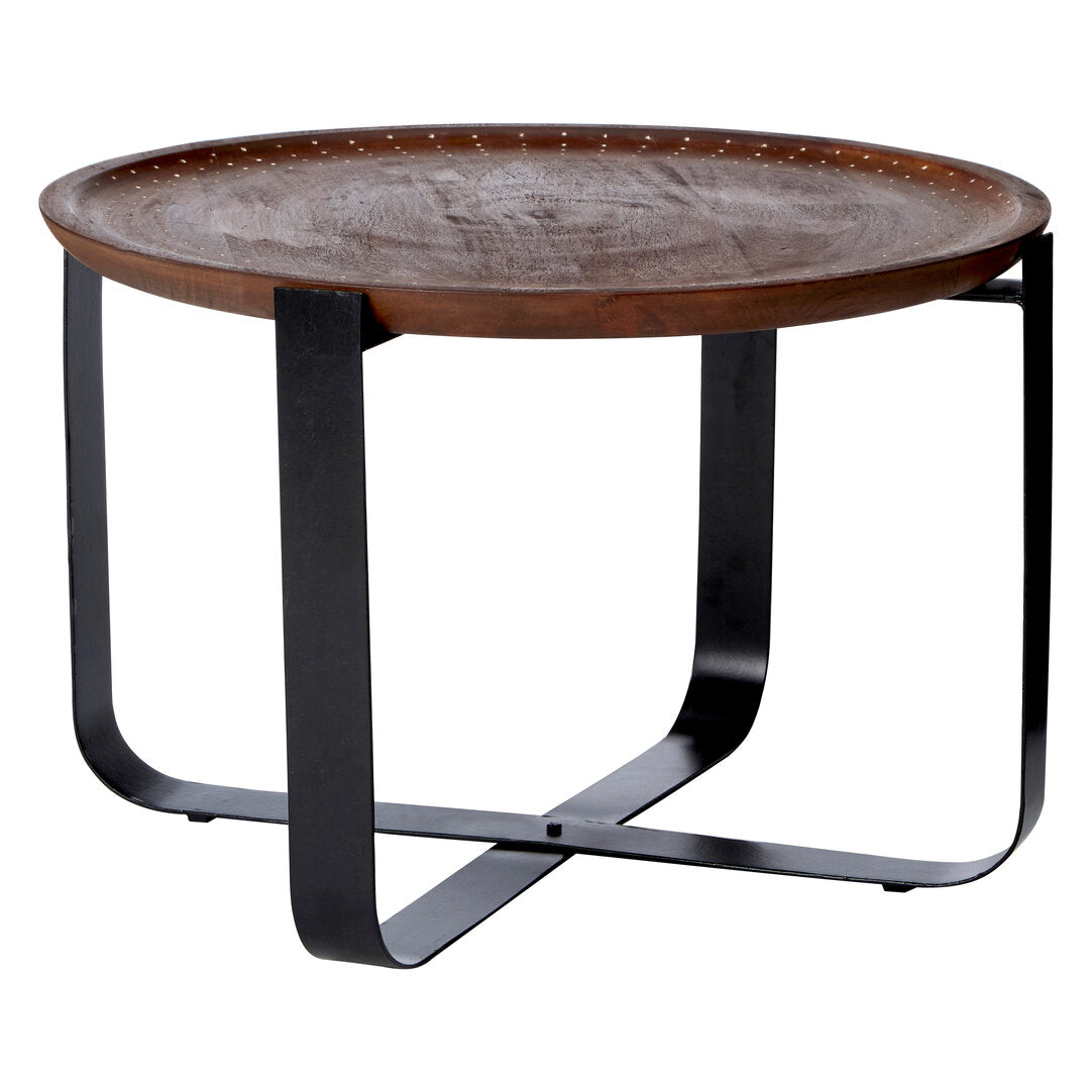 Knight Mango Wood Round Table