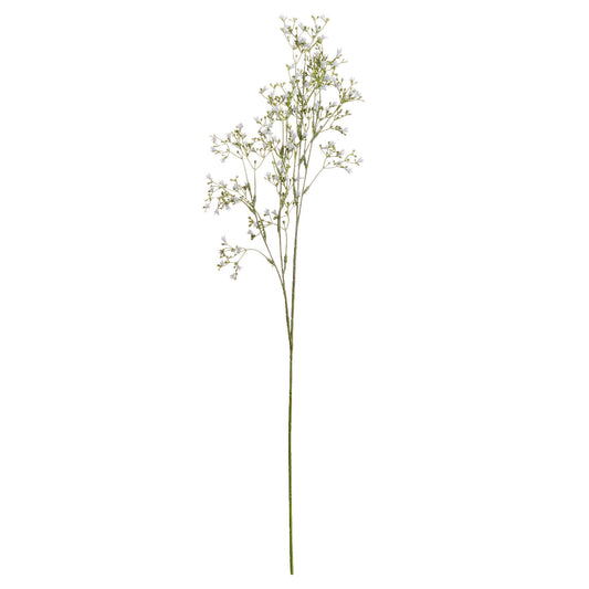 Delicate white gypsophila spray with intricate botanical details, perfect for minimalist arrangements and sophisticated decor.