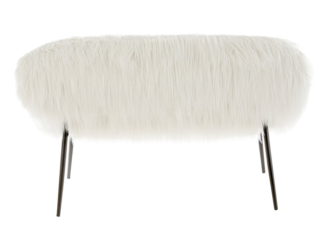 Ochre Sofa With Black Legs