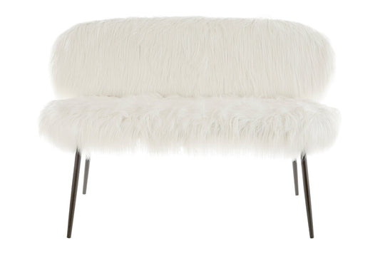 Ochre Sofa With Black Legs