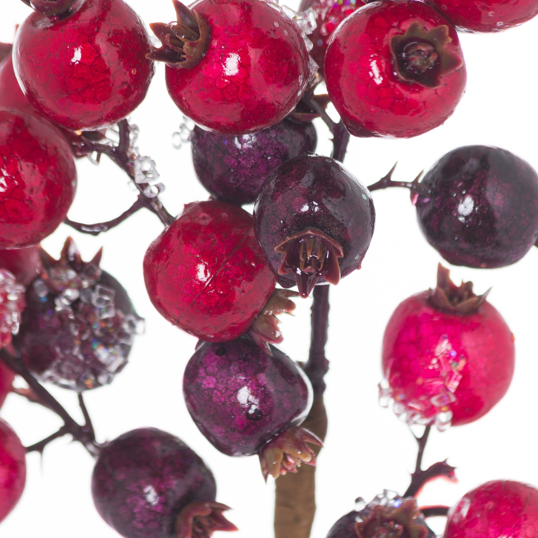 Fat Red Berry Pick - Christmas Decorations from the Quanta Home collection.