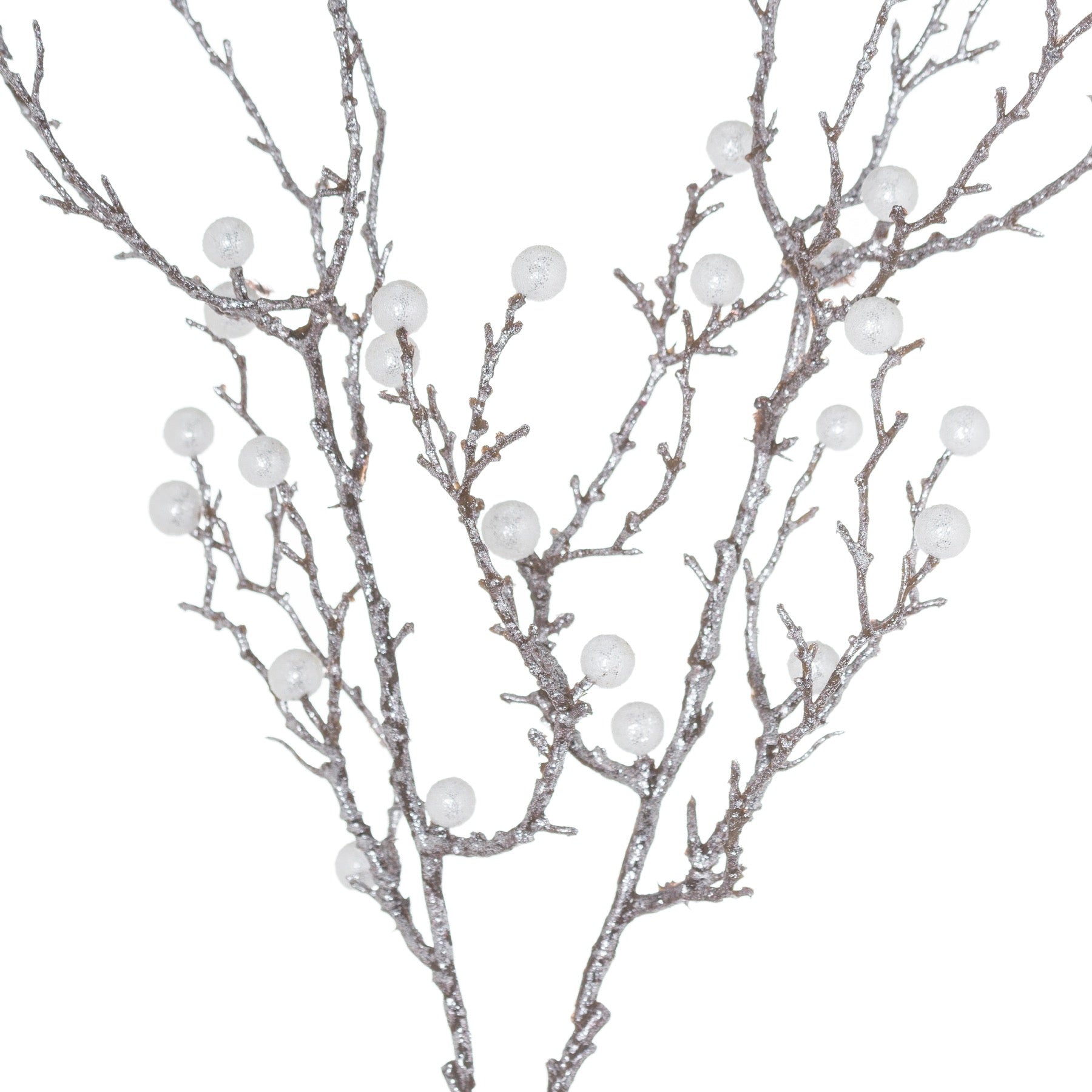 Festive Pearl Decorative Spray - Festive Flowers & Foliage from the Quanta Home collection.