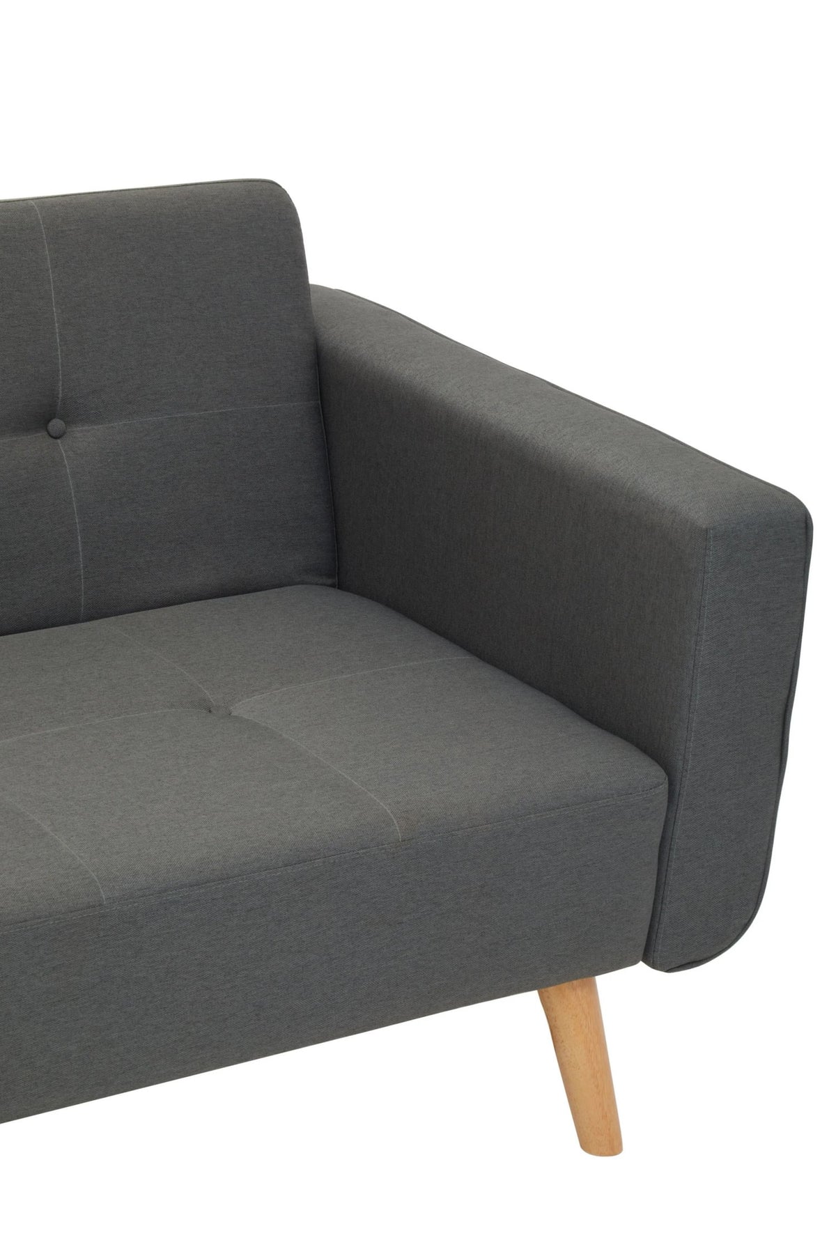 Roskilde Grey Linen Corner Sofa Bed