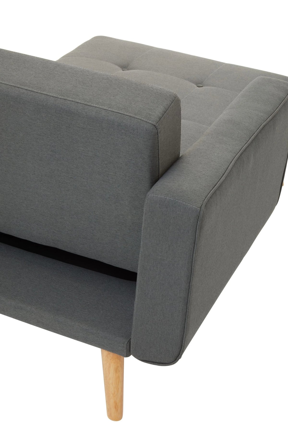 Roskilde Grey Linen Corner Sofa Bed