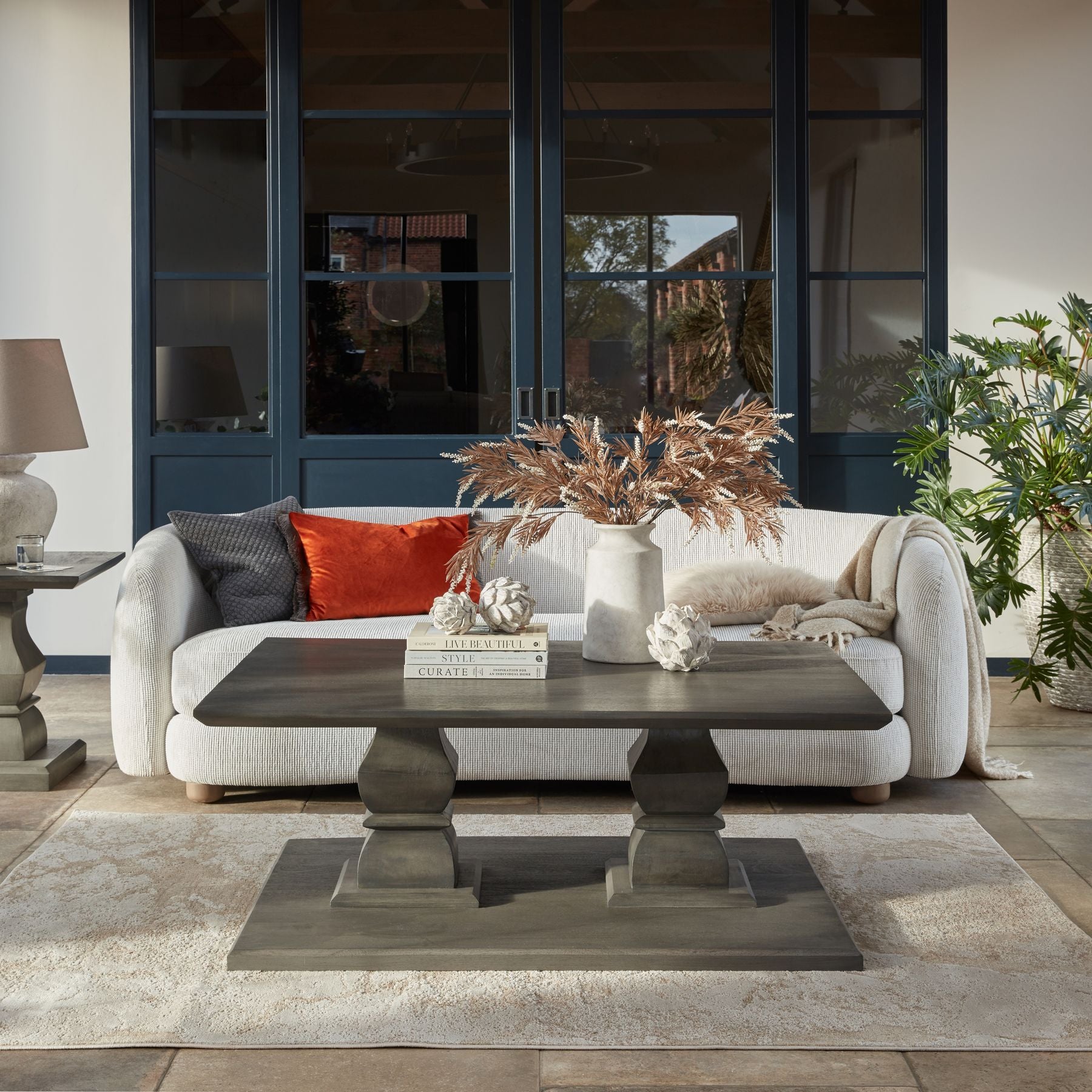 Darcy Urn Stone Vase - Vases from the Quanta Home collection.