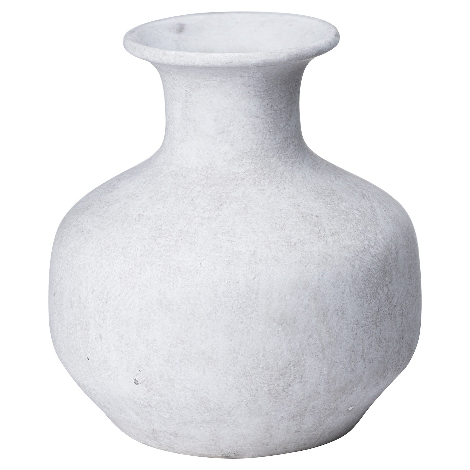 Darcy Squat Stone Vase - Vases from the Quanta Home collection.