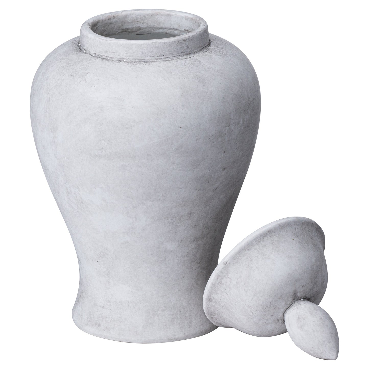Darcy Stone Ginger Jar - Ornaments from the Quanta Home collection.