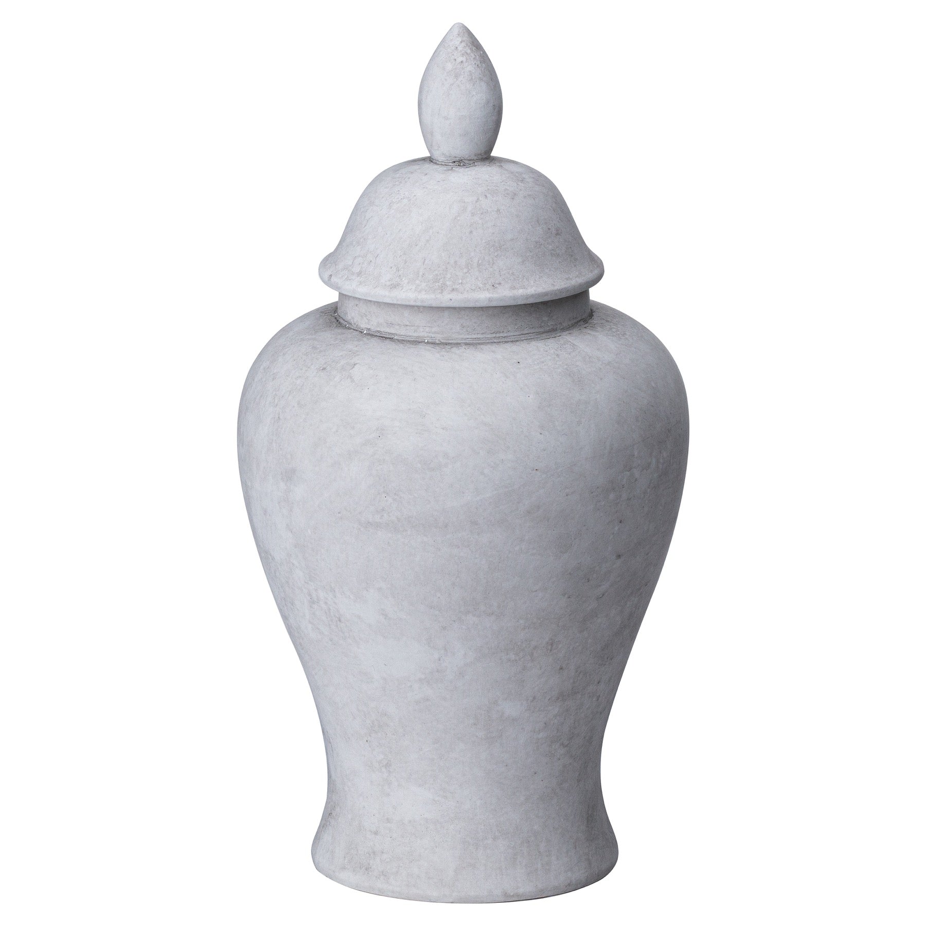 Darcy Stone Ginger Jar - Ornaments from the Quanta Home collection.