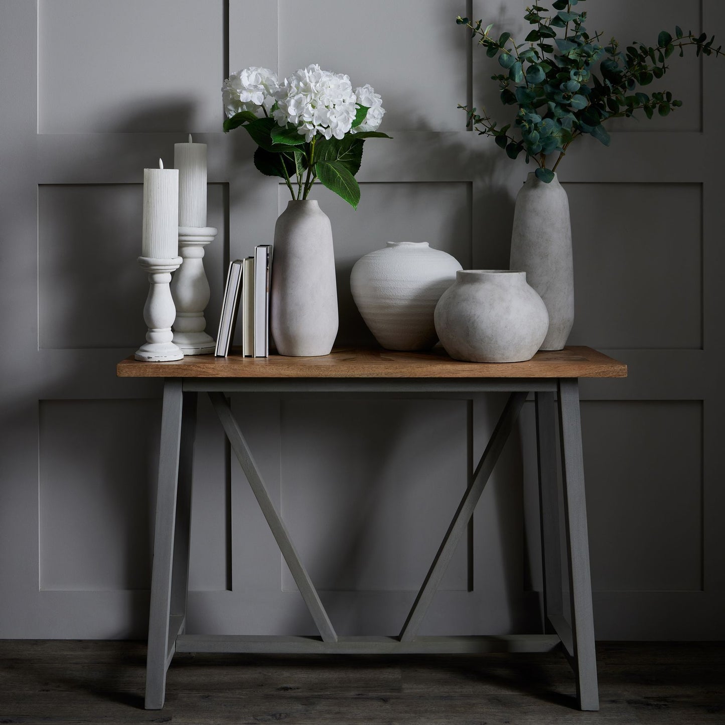 Darcy Stone Planter - Indoor Planters from the Quanta Home collection.