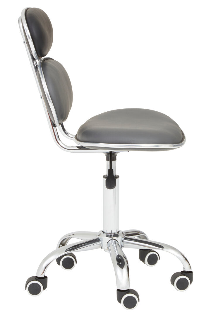 Freya Black PU Home Office Chair