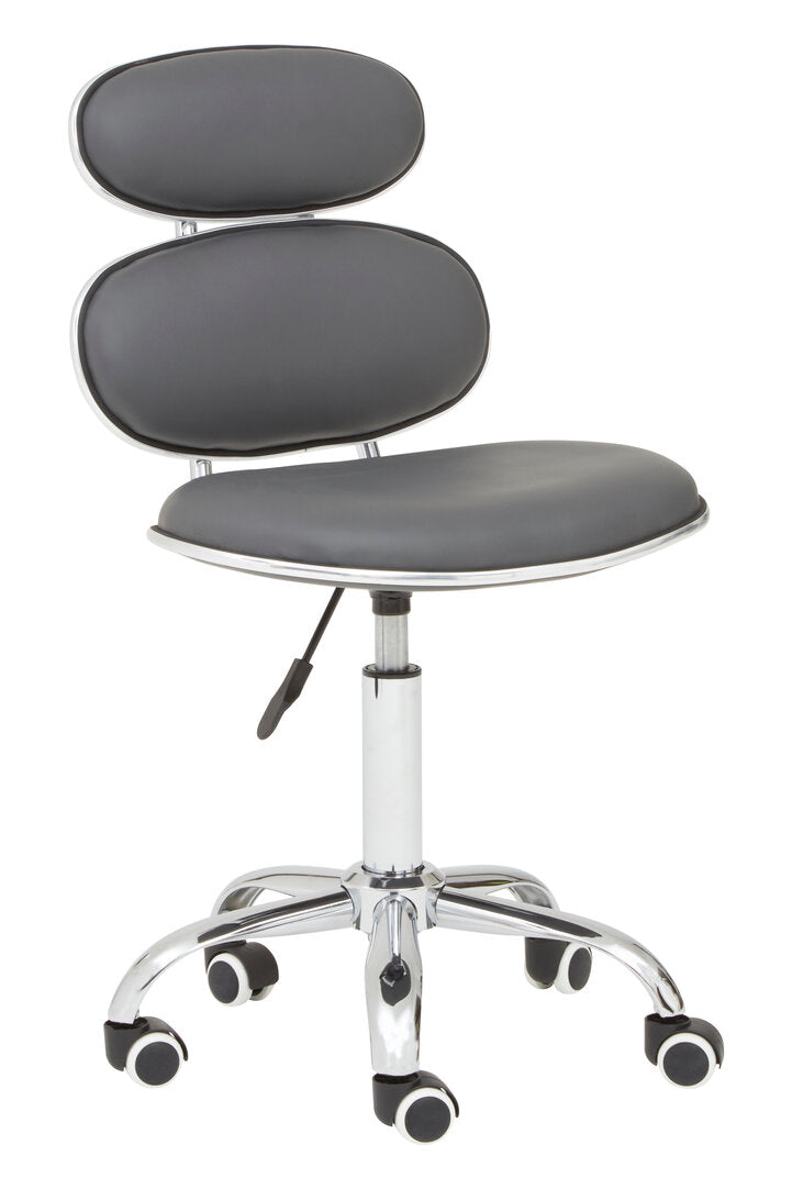Freya Grey PU Home Office Chair