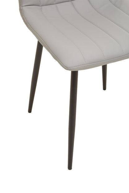 Royale Set Of 4 Light Grey Dining Chairs