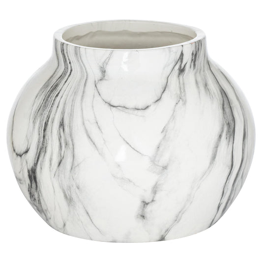 Marble Planter - Indoor Planters from the Quanta Home collection.