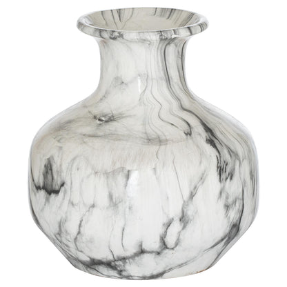 Marble Squat Vase - Vases from the Quanta Home collection.