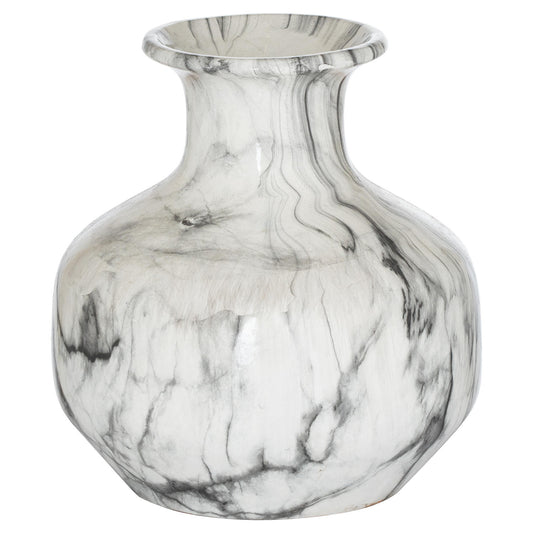 Marble Squat Vase - Vases from the Quanta Home collection.
